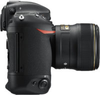 Nikon D5 35 mm Lens Right Side