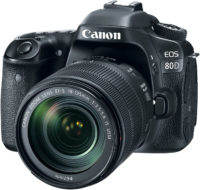 Canon 80D 18-135 mm Lens Kit Front Slant