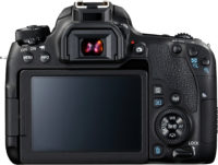 Canon 77D Back