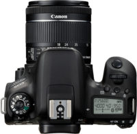 Canon 77D 18-55 mm Lens Kit Top