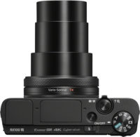 Sony RX100 VII Top with Lens Zoomed