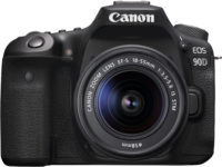 Canon EOS 90D Camera 18-55 Lens Kit Front