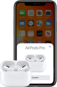 Apple AirPods Pro Earphones + iPhone